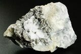 Native Silver in Calcite - Morocco #362820-1
